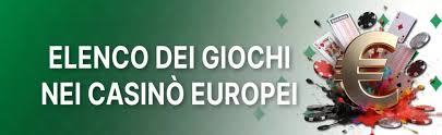 Guida Completa ai Casino Europei Scopri la Lista e i Vantaggi